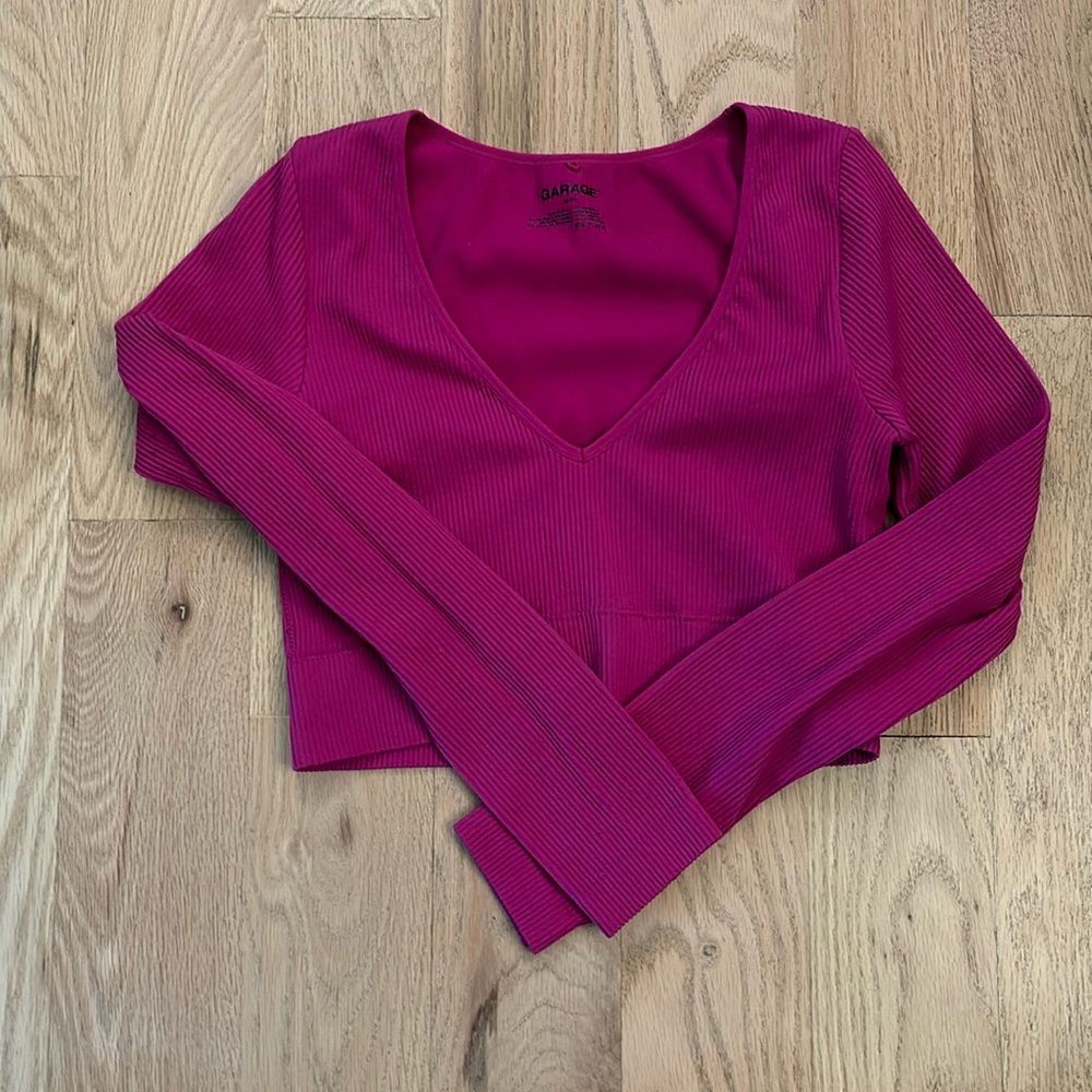Garage crop top